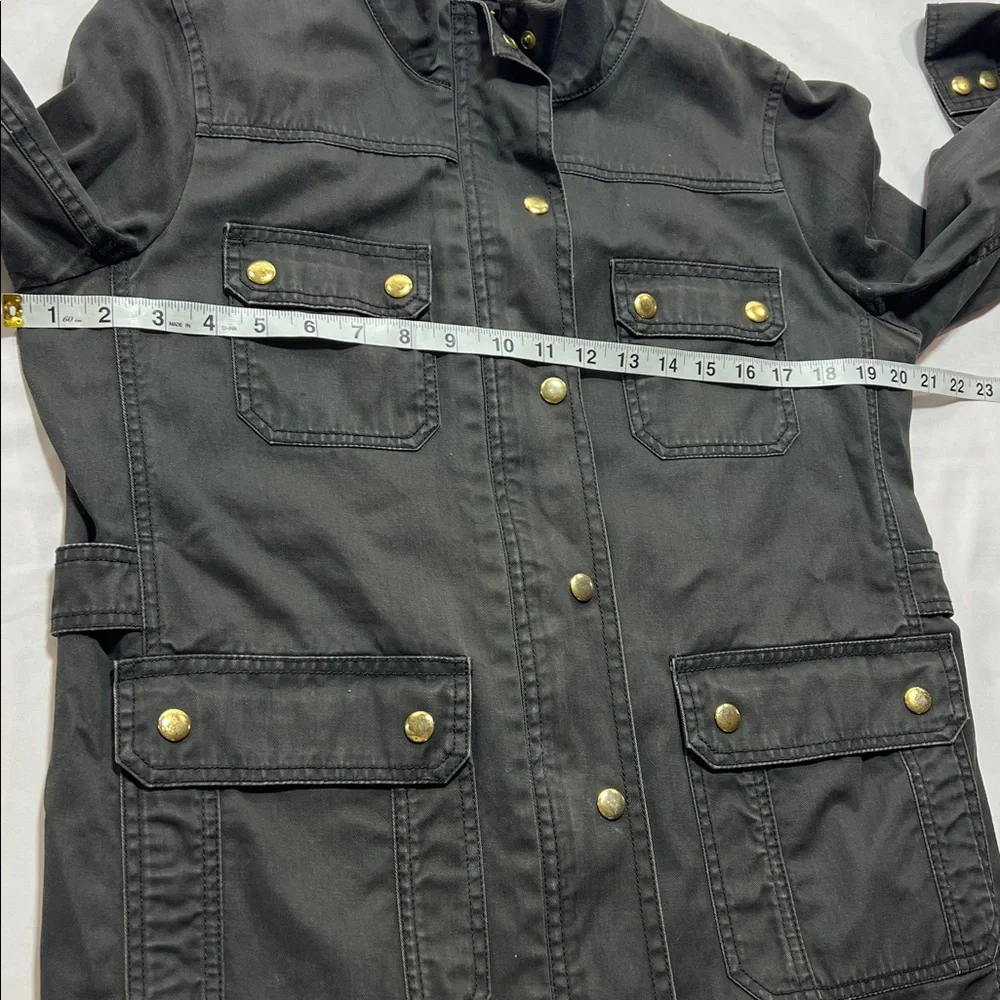 J crew relaxed boyfriend field jacket size M - Picture 7 of 10